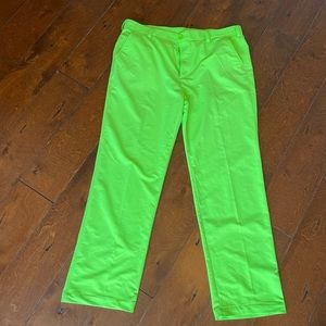 Mens Under Armour Green Golf Pants | size 42
